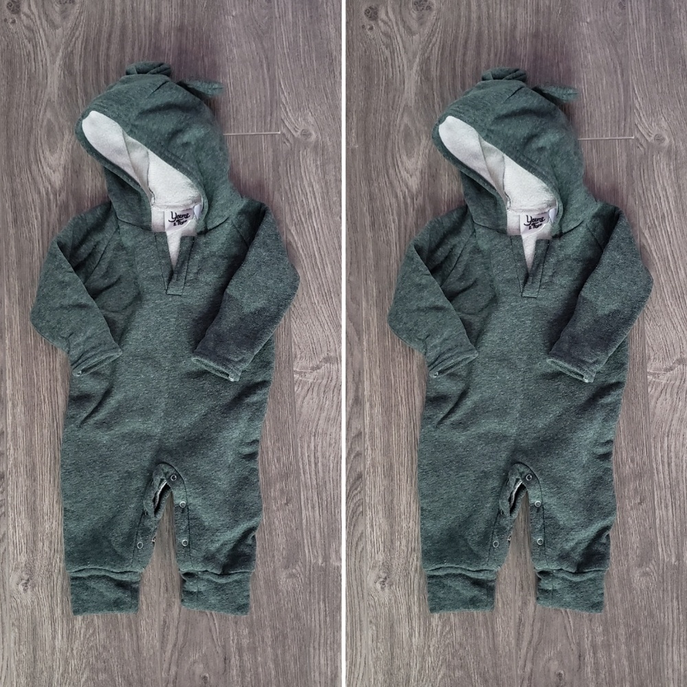 Hooded Romper Playsuit